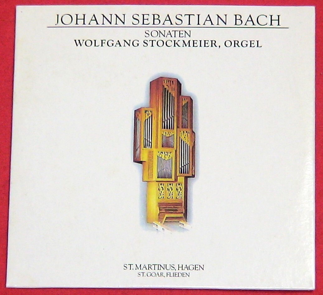 J.S.バッハ：オルガン作品集:CD20枚組　収録曲数242曲 輸入盤: 整理№72_　　　　　　CD収納紙ケースの表紙：Vol.1