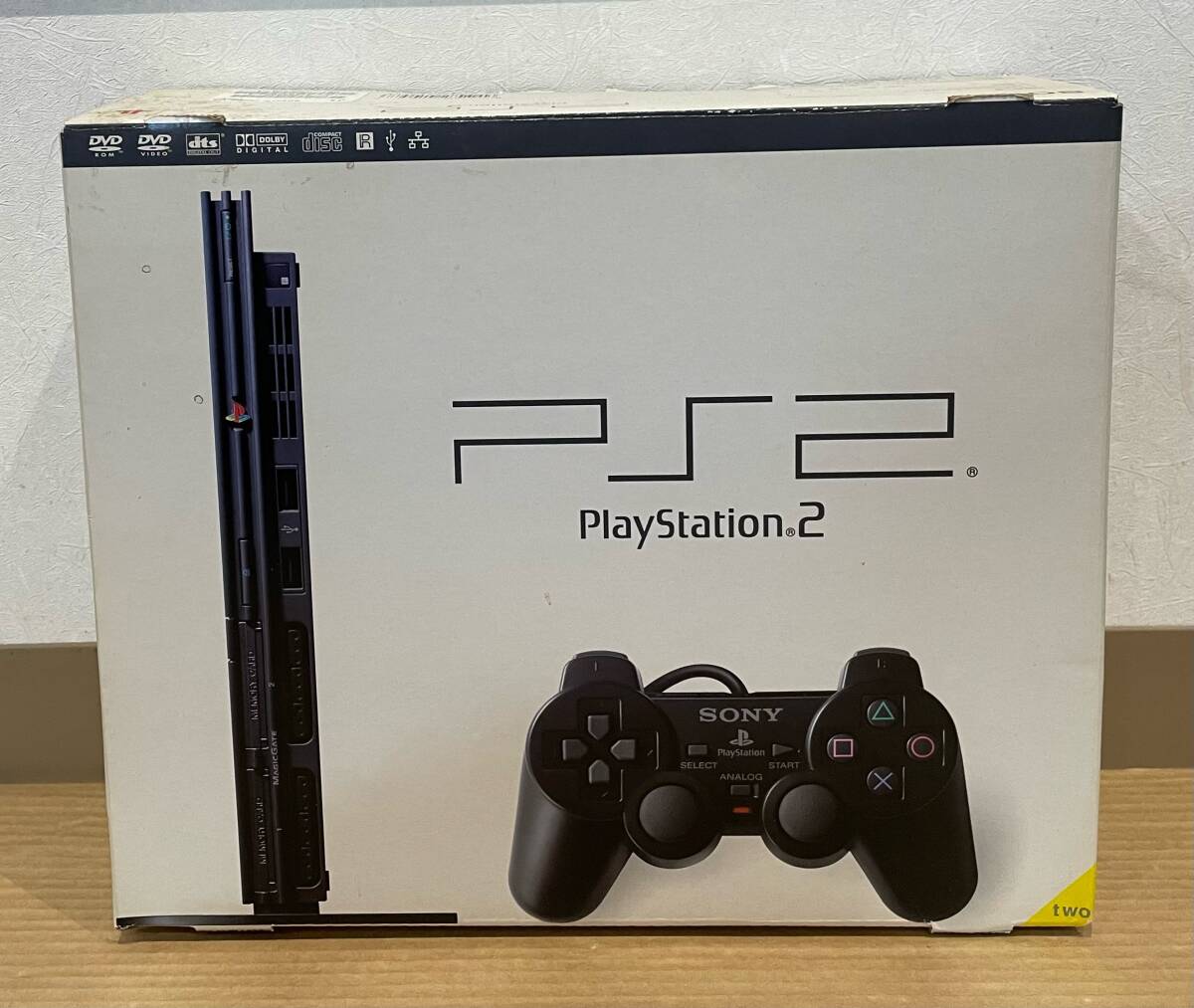 格安!! 99円スタート!! SONY ソニー PS2 本体 SCPH-70000 ブラック 動作未確認 プレステ2 PlayStation2 ソフトまとめ_画像2