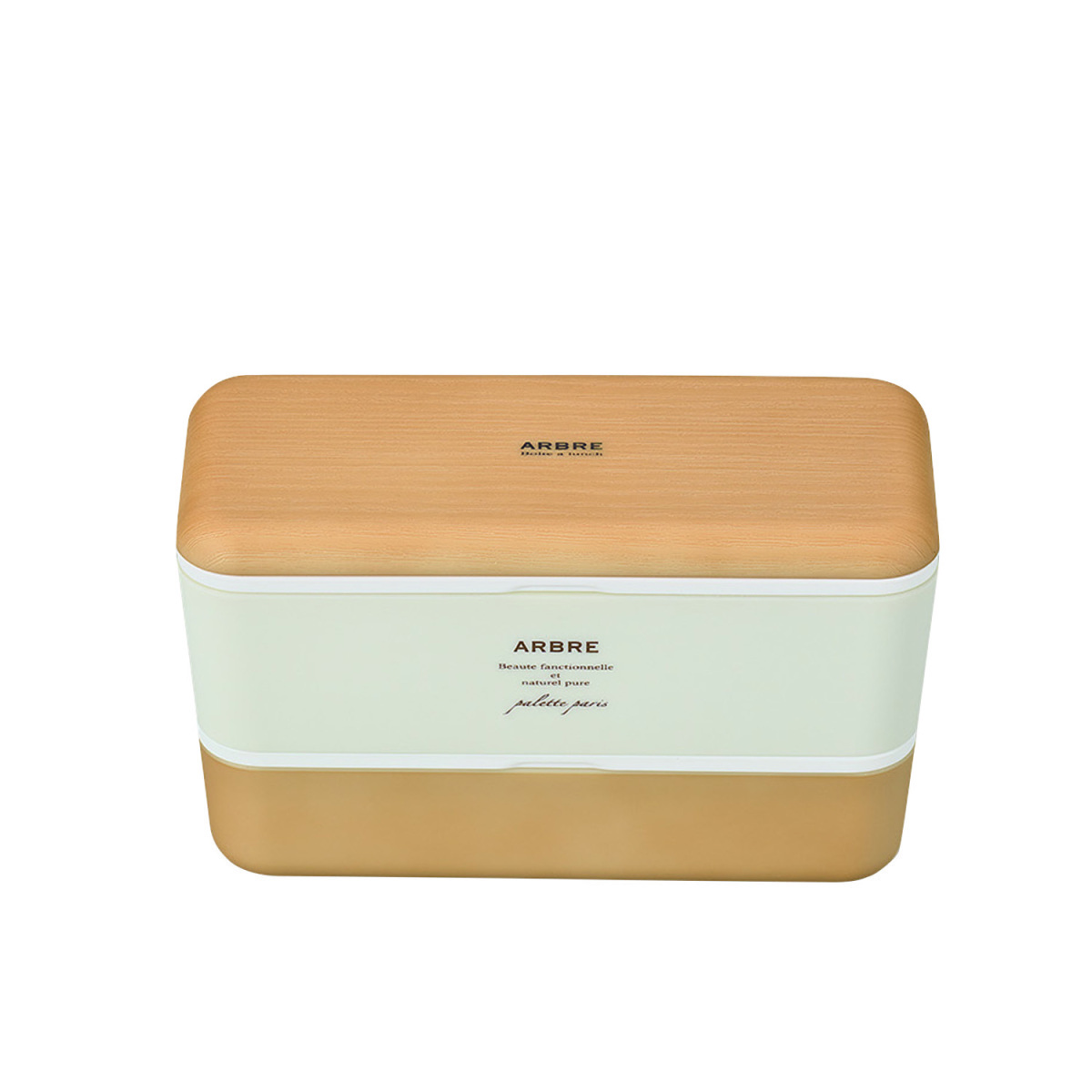 ☆ 270226.メープル ランチボックス 2段 おしゃれ 弁当箱 730ml お弁当 レディース ランチ 電子レンジ対応 食洗機OK 男子 男性 女子 高校_画像1