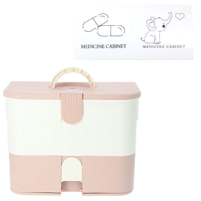 * green medicine box high capacity mail order first-aid kit storage case k abrasion box medicine inserting case storage box toolbox cover attaching stylish storage goods adjustment daily necessities 