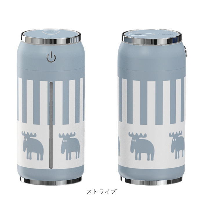 ☆ フォレスト ☆ moz USB式缶型卓上加湿器 moz モズ 加湿器 EF-HD10 USB式 缶型卓上加湿器 ミニ加湿器 卓上加湿器 パーソナル加湿器_画像8