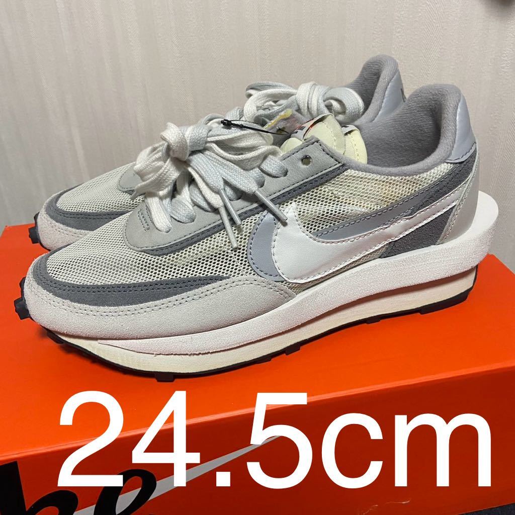 24.5cm Nike sacai ldwaffle summit white BV0073-100 ナイキ LD ワッフル サカイ サミット ホワイト