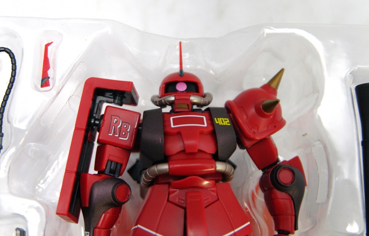 1* ROBOT魂 MS-06R-2 ジョニーライデン専用 高機動型ザクII ver Anime R-271 MSV フィギュア 中古品 ロボット_画像4