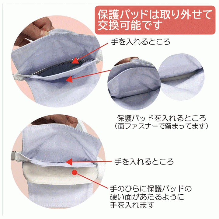 【平日15時まで即日出荷】フドーてぶくろNo.3　Lサイズ【両手 1双 ミトン 介護 防止 予防 アイデアホック 竹虎】_画像7