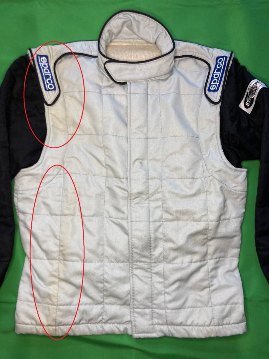 ★ スパルコ レーシングジャケット Sparco Pro Nomex Jacket (一部難あり) ★_　　（最終画像）