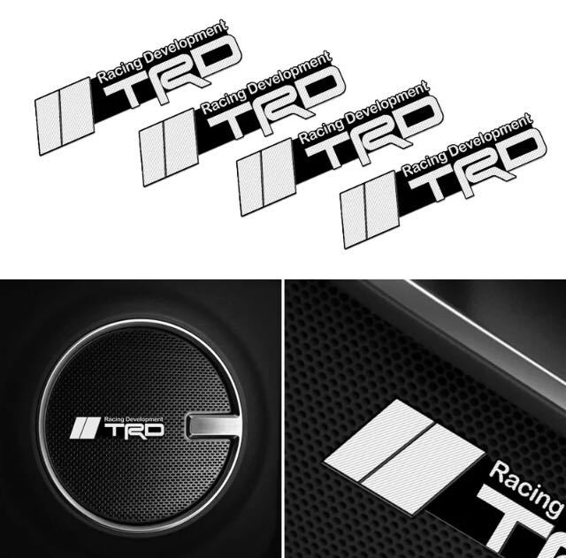  новый товар бесплатная доставка Toyota Toyota TRD эмблема стикер дверь динамик 4 шт. комплект 