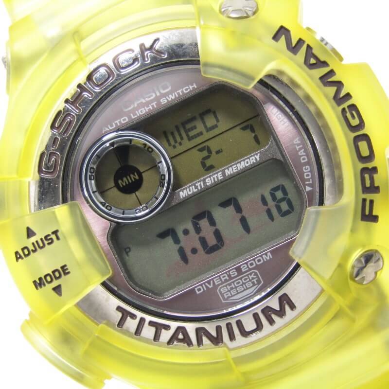 CASIO G-SHOCK Gショック DW-9900WC-5T フロッグマン WCCS 本体のみ 1999年 世界サンゴ礁保護協会 クリア 30012680_画像3