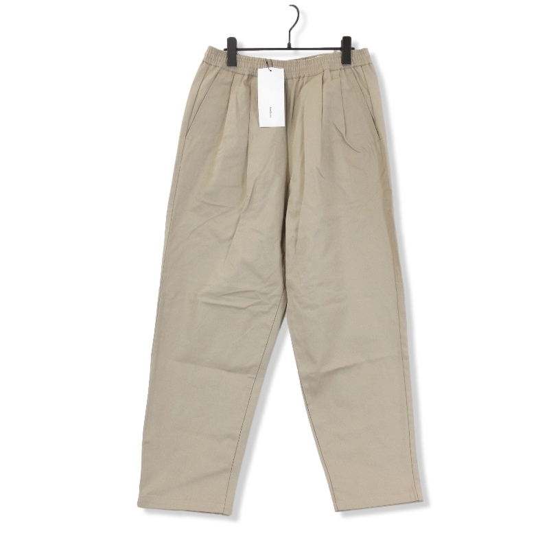 未使用 FreshService フレッシュサービス CORPORATE EASY CHINO PANTS FSW-23-PT-180 コーポレート 2タック BEIGE M タグ付き 22000203