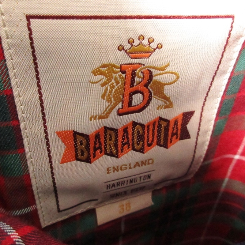 未使用 BARACUTA バラクータ G9 ハリントンジャケット BRCPS0001 スウィングトップ ネイビー 38 71008782_画像4