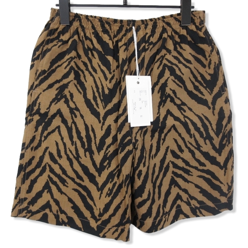  не использовался JANE SMITHje-n Smith Zebra легкий шорты 22SPT-#307L ZEBRA EASY SHORT общий рисунок женский Brown 36 71008792