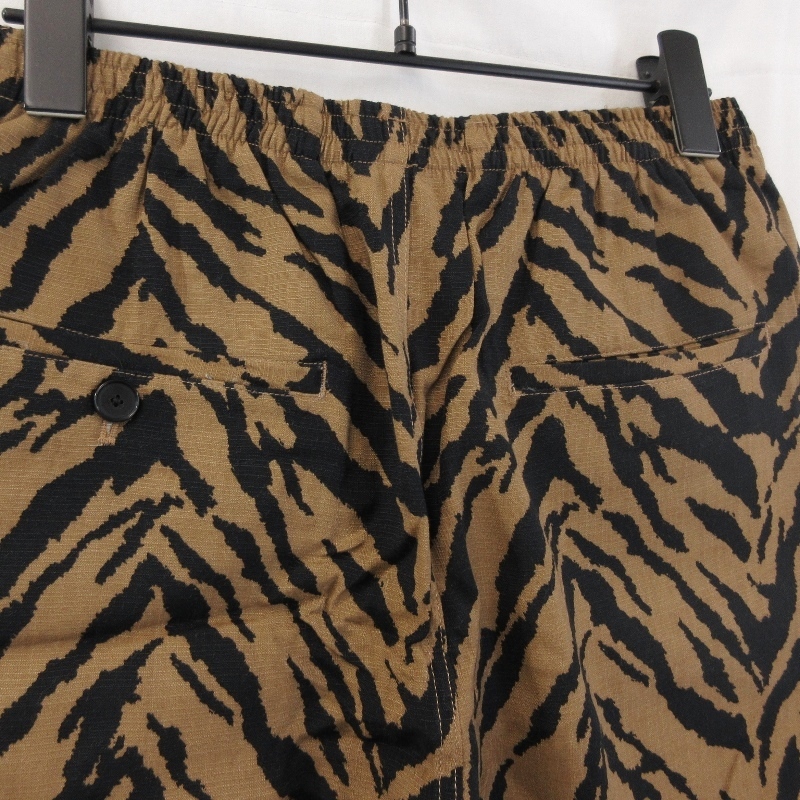  не использовался JANE SMITHje-n Smith Zebra легкий шорты 22SPT-#307L ZEBRA EASY SHORT общий рисунок женский Brown 36 71008792
