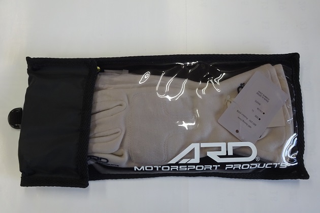 *. new goods * unused *.ARD racing glove white size :LL control number :③