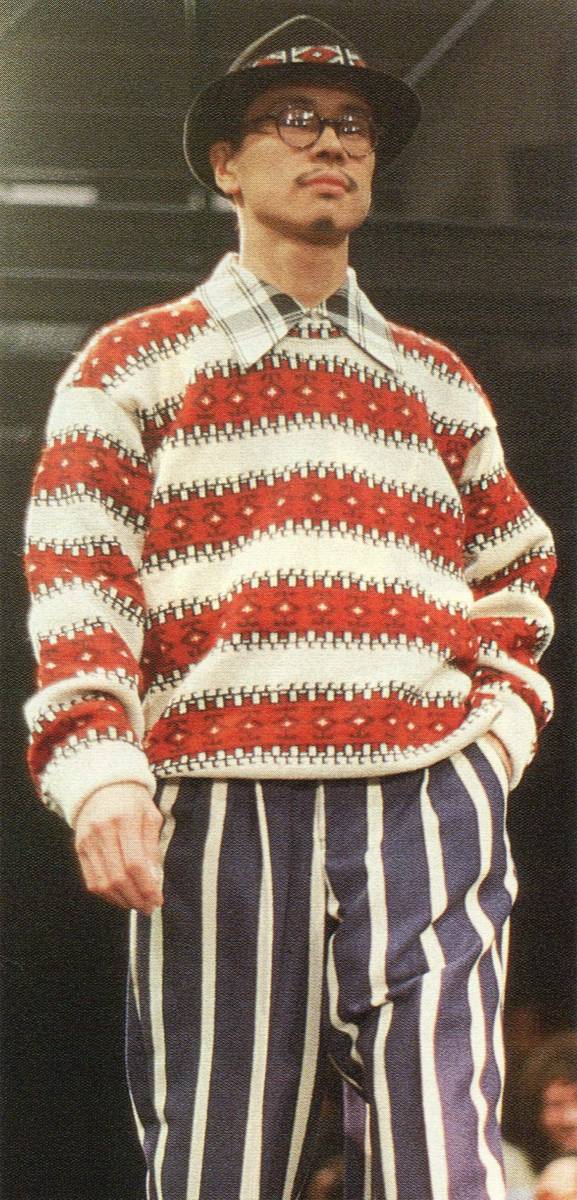 1989 YOHJI YAMAMOTO POUR HOMME ETHNIC WOOL KNIT SWEATER VINTAGE 80S ヨウジヤマモト プール オム エスニック ウール ニット ビンテージの画像10