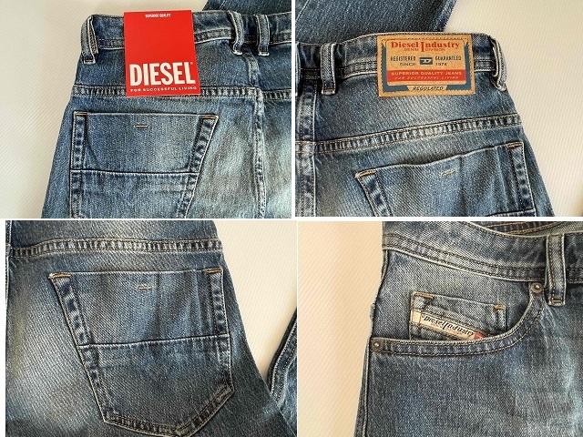 新品正規 4.3万 DIESEL ディーゼル　THOMMER　ヴィンテージ　デニム 　31　美脚デニム　ストレッチ　送料520円_画像5