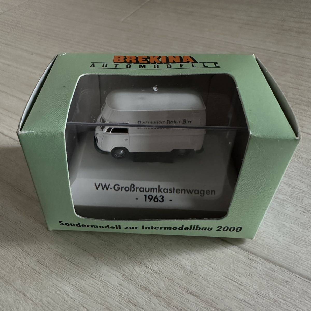 【A0243-36】未使用中古品『Brekina Sondermodell VW T1 Groraumkastenwagen 1963 』 ミニカー フォルクスワーゲン トミーテック 同梱可の画像8