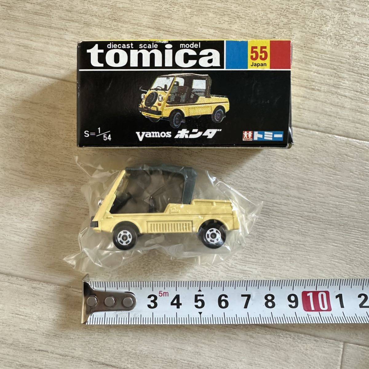【A0248-10】『1/54 黒箱トミカ TOMICA No.55 Vamos ホンダ 当時物 スーパースピード/サスペンション』 モデルミニカー 同梱可_画像8