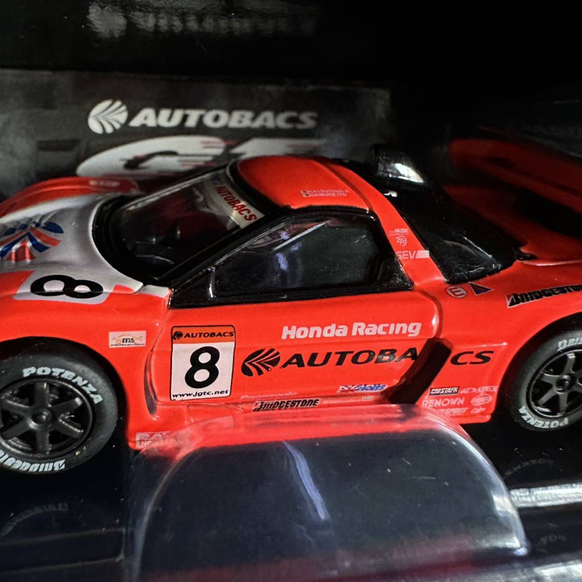 【A0256-7】未使用中古品『TOMY 0056 ARTA NSX ♯8 トミカリミテッド オートバックス GT 2004シリーズ』レーシングカー 同梱可の画像4