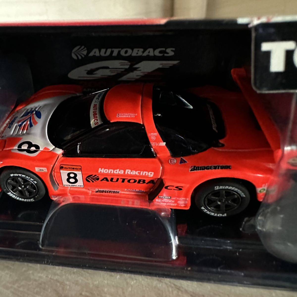 【A0256-7】未使用中古品『TOMY 0056 ARTA NSX ♯8 トミカリミテッド オートバックス GT 2004シリーズ』レーシングカー 同梱可の画像2