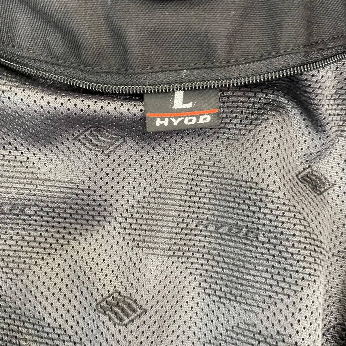 [ prompt decision ] HYOD leopard douCELTIS D3O ST-X Lite with a hood . leather jacket nappy inner black series black group L size 6244-100