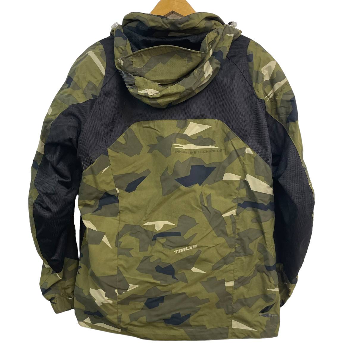 【美品】 RS TAICHI RSタイチ AIR PARKA エアパーカーRSJ307  カモフラ柄 XLサイズ 6593-100の画像3