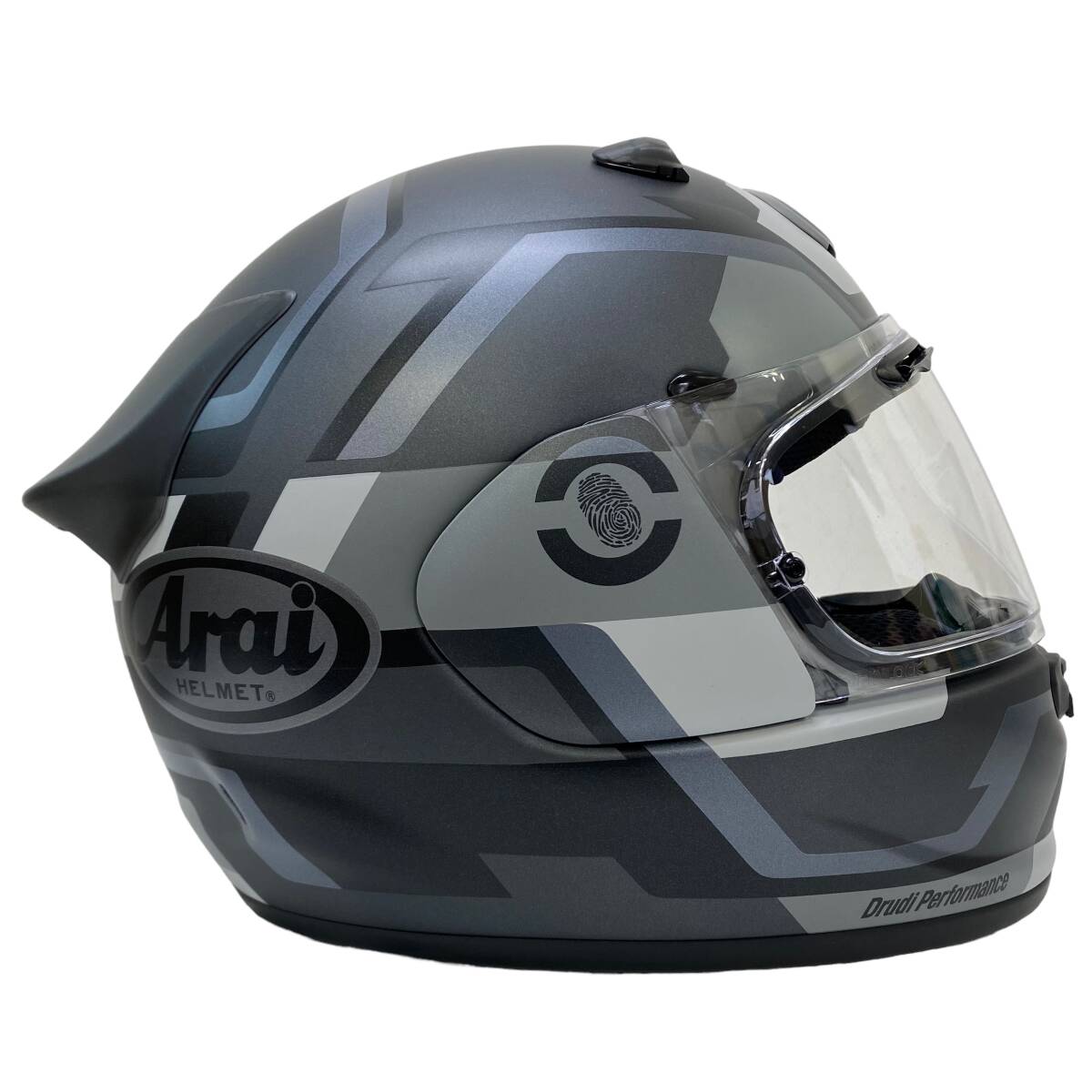 【美品】 Arai アライ フルフェイスヘルメット ASTRO GX FACE 黒系 ブラック系 Sサイズ　6886-100_画像4