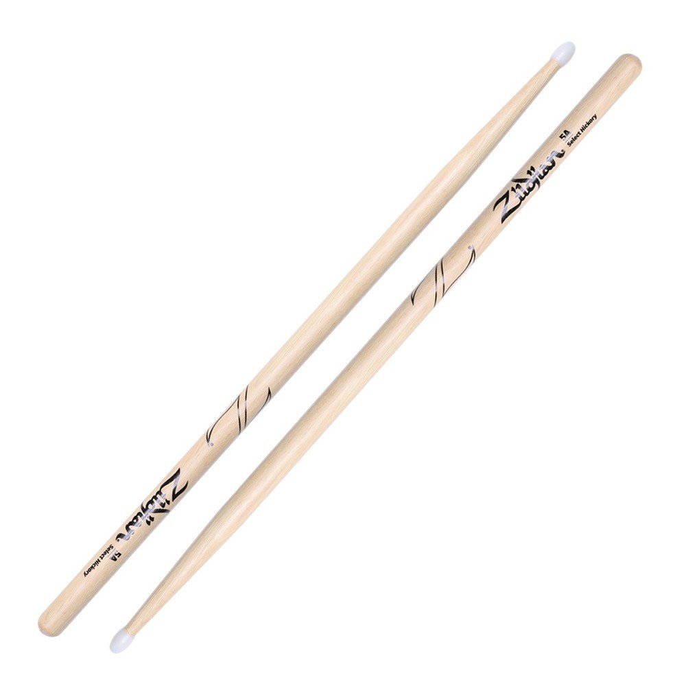  Jill Jean stick ZILDJIAN LAZLZ5AN Hickory Series 5A NYLON NATURAL DRUMSTICK drum stick ×3 set 