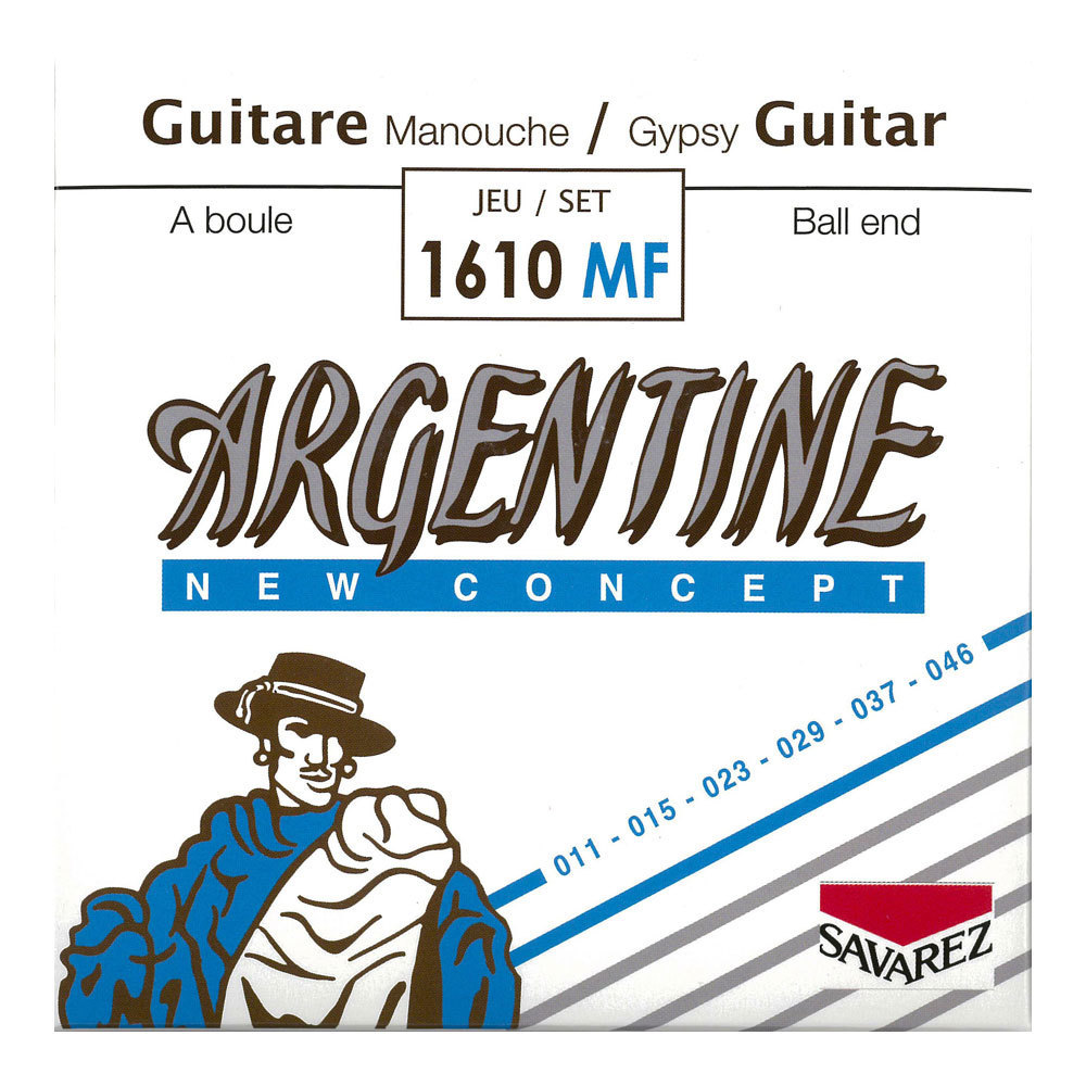 サバレス 弦 SAVAREZ 1610MF Argentine Ballend Light ジャズギター弦×6SET アルゼンチーヌ エレキギター弦