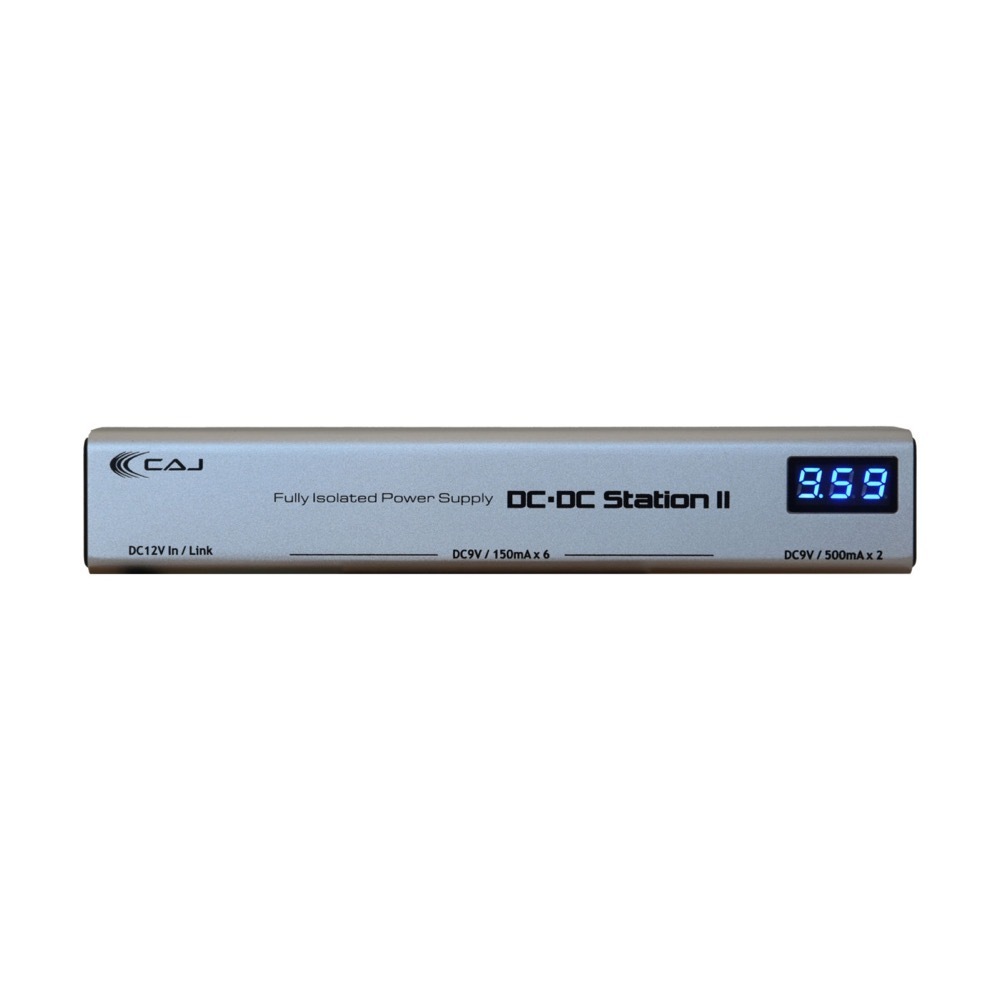 CAJ DC/DC Station Ver.II パワーサプライ アダプター＆DCケーブル付 フルアイソレート 9V 18V対応