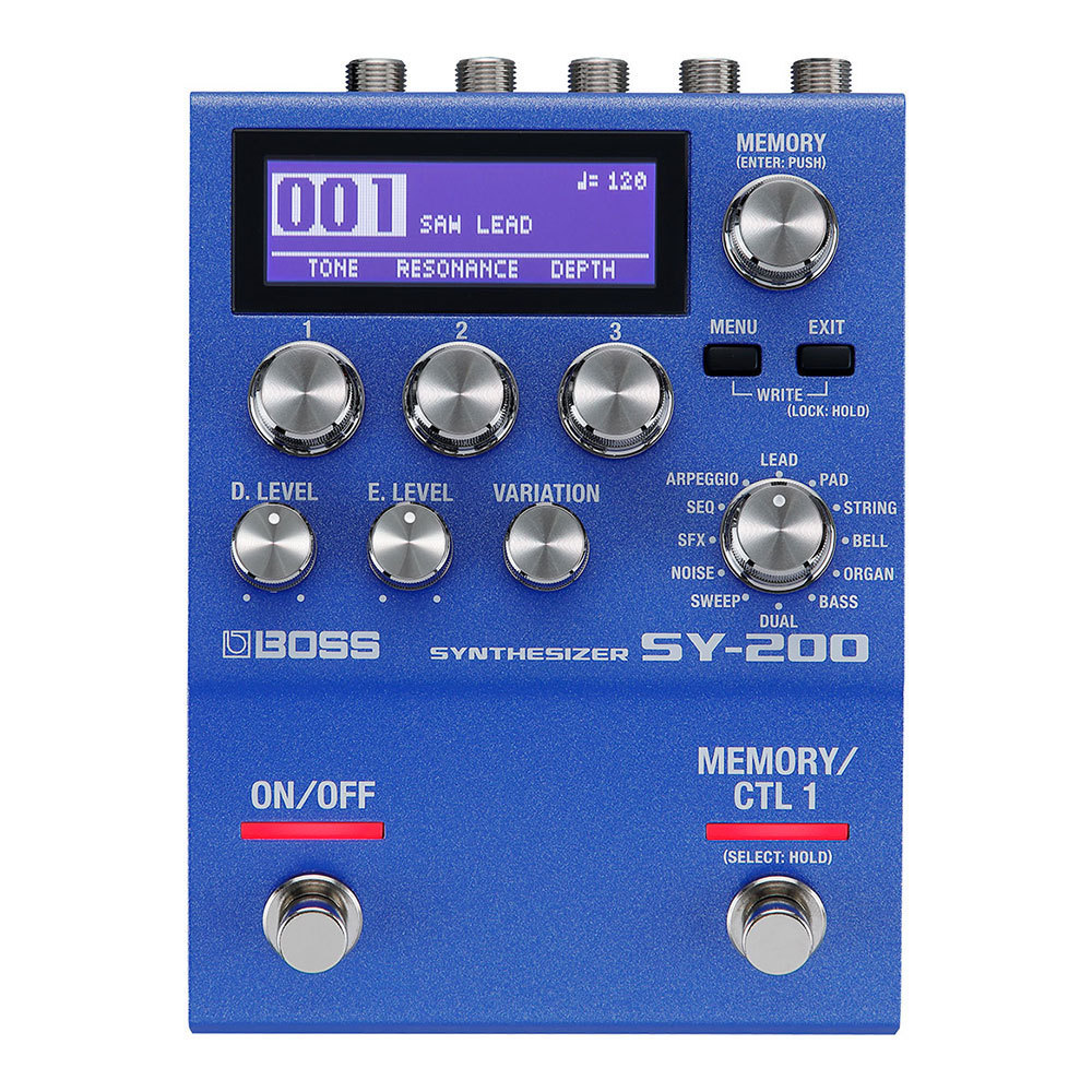 Boss Effector Guitar Synthesizer SY-200 Synthesizer гитара синтезатор гитара эффектор