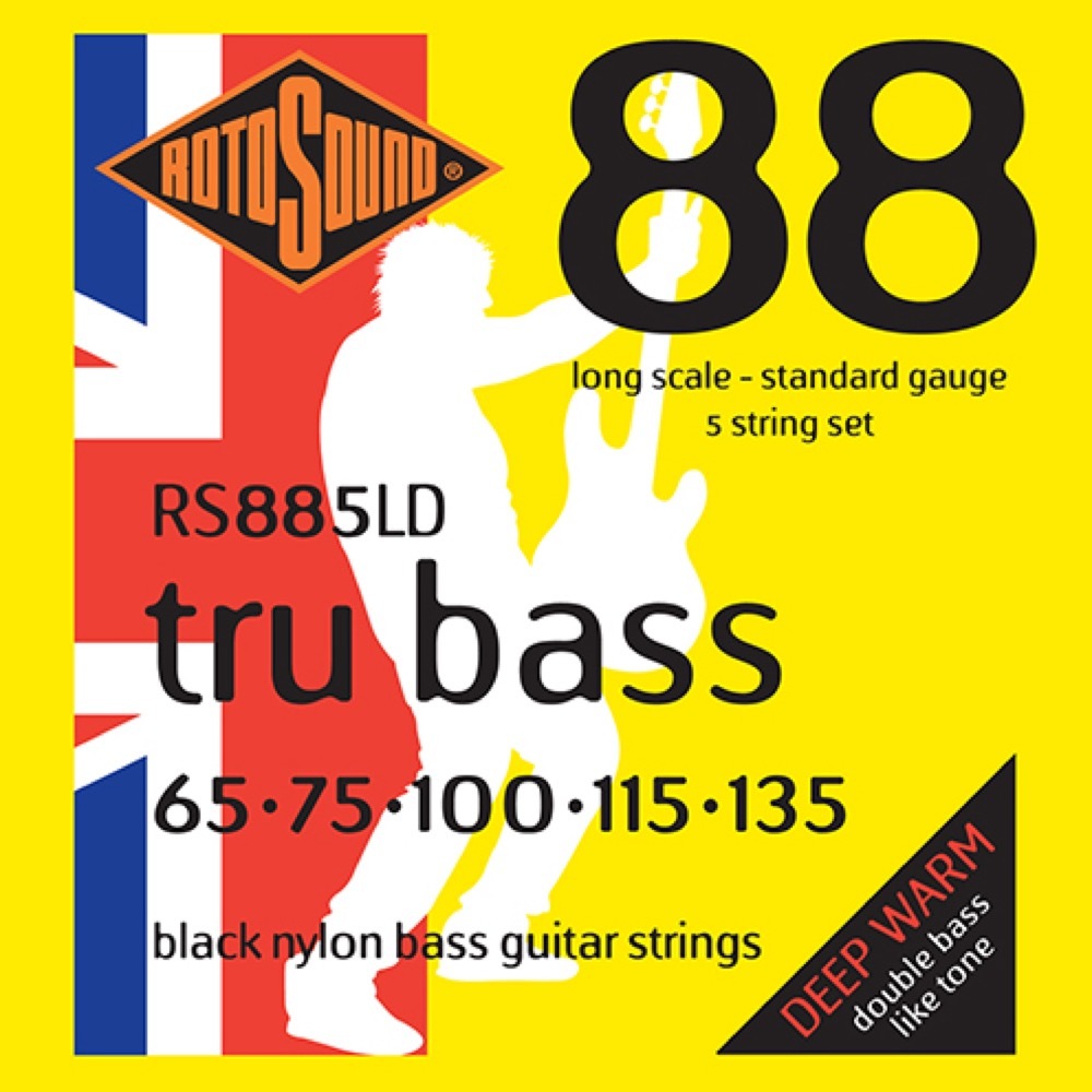 ロトサウンド 5弦ベース弦 1セット RS885LD TRU BASS 88 NYLON TAPEWOUND 5-STRING 65-135 5弦ベース用 エレキベース弦 ROTOSOUND_画像1