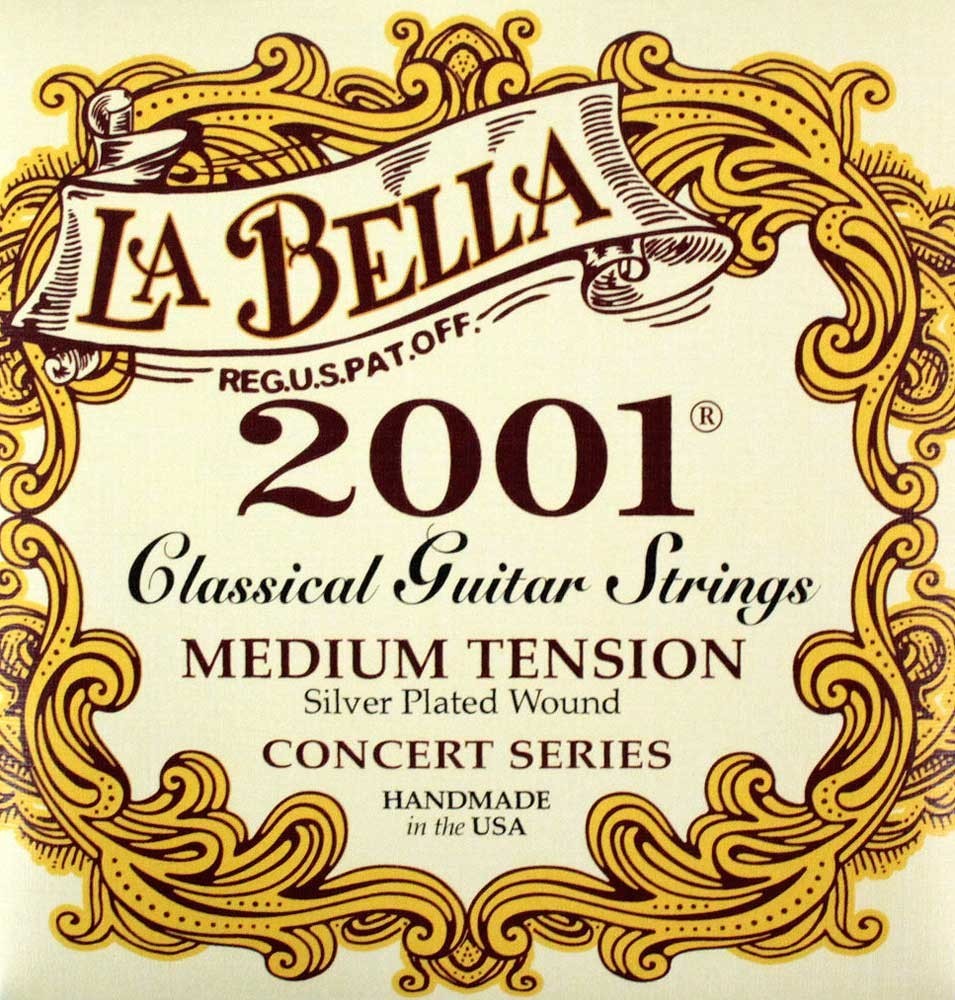 ラベラ 弦 3セット La Bella 2001 Medium Tension×3SET クラシックギター弦_画像1