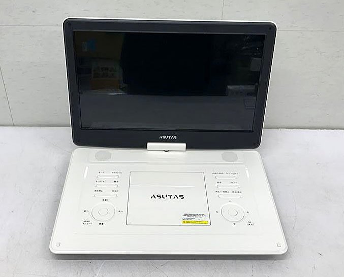 C4094YO ◆0217【保証なし】ポータブルdvdプレーヤー 17.9型 ASUTAS NS-1680/ZC-06 ジャンク品 15.6インチ 1000円スタート！_画像3