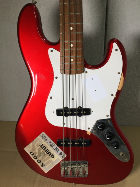 Fender JAZZ BASS フェンダー ジャズベース エレキベース ソフトケース付き ジャンク A37_画像2