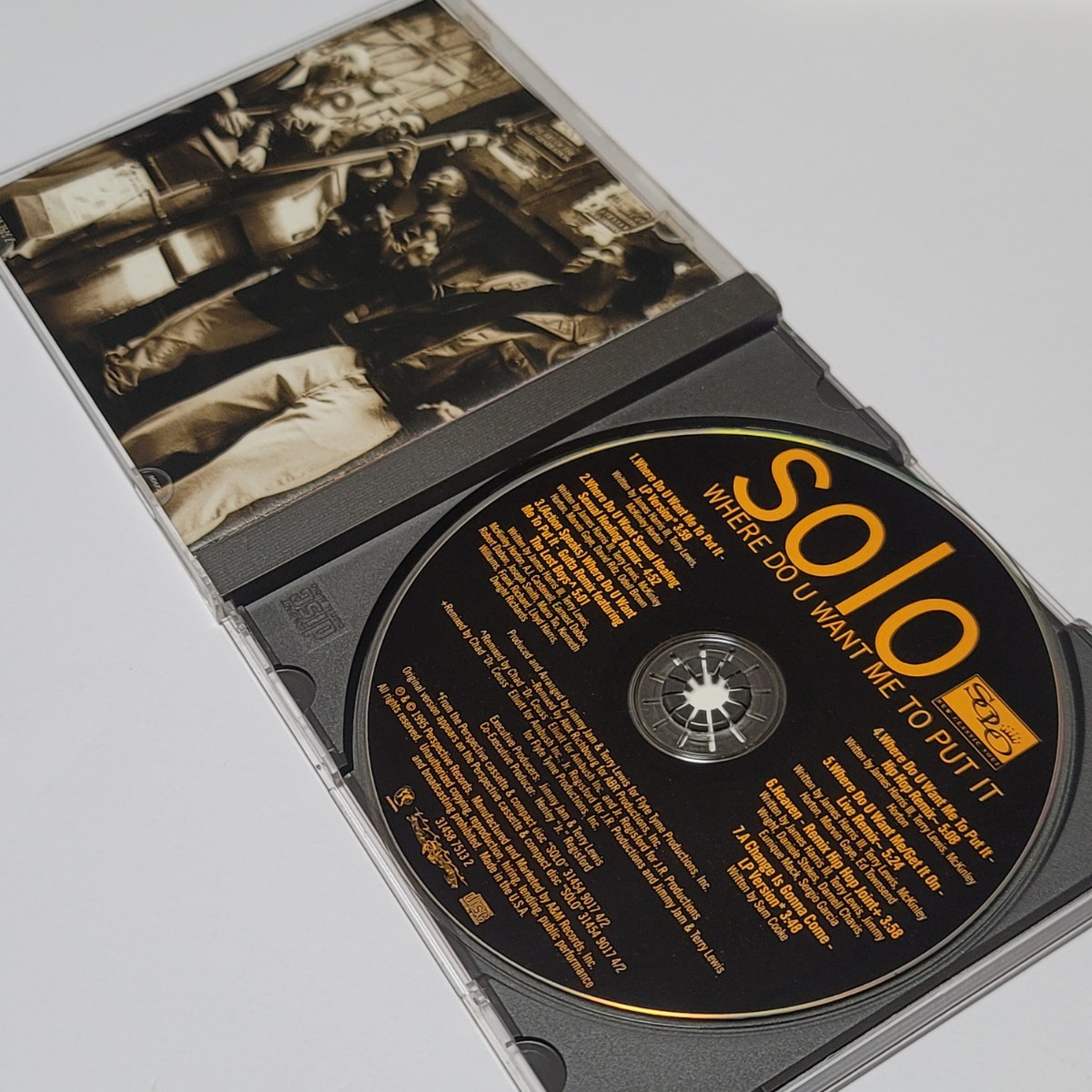 《送料込み》US盤 CD SOLO - Where Do U Want Me To Put It / 輸入盤の画像2