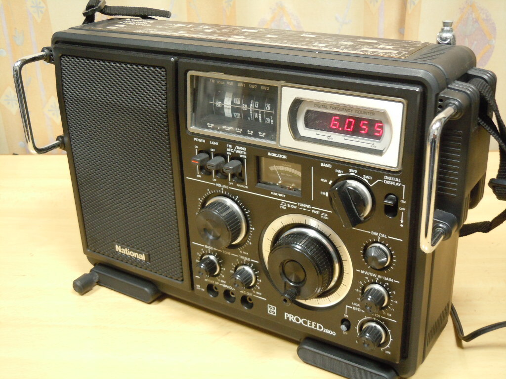  prompt decision! BCL radio RF-2800 National secondhand goods 