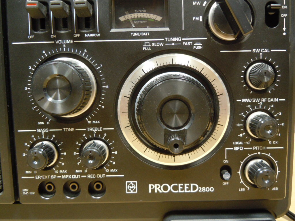  prompt decision! BCL radio RF-2800 National secondhand goods 