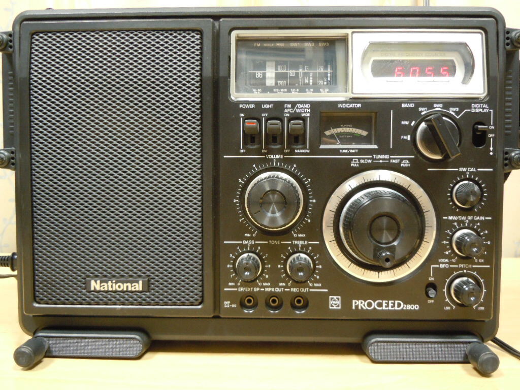  prompt decision! BCL radio RF-2800 National secondhand goods 
