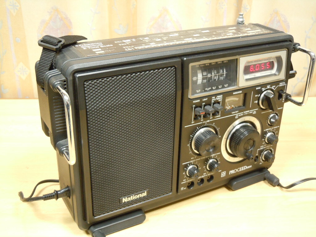  быстрое решение! BCL радио RF-2800 National б/у товар 