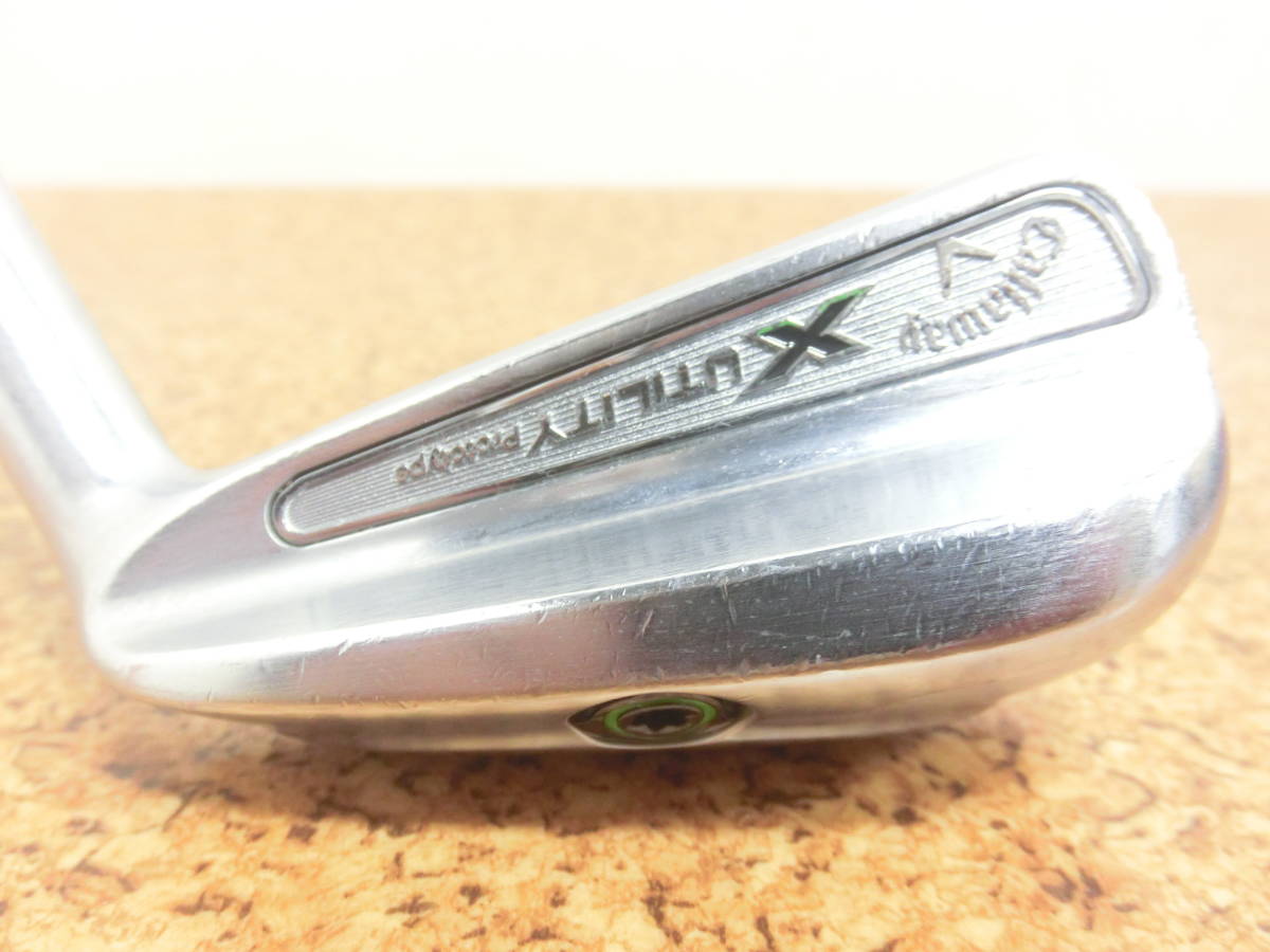 ♪Callaway キャロウェイ X UTILITY Prototype ユーティリティ 21° 純正スチールシャフト Dynamic Gold FLEX-S400 中古品♪C0267_画像1