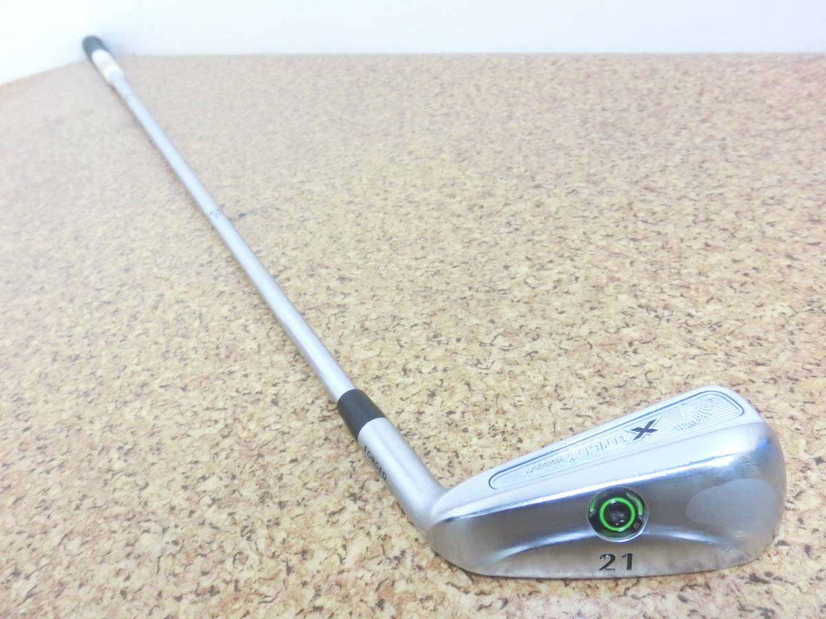 ♪Callaway キャロウェイ X UTILITY Prototype ユーティリティ 21° 純正スチールシャフト Dynamic Gold FLEX-S400 中古品♪C0267_画像6