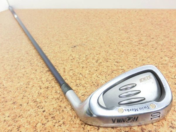 グリップ無♪HONMA ホンマ Twin Marks AP-301 MRS ウェッジ 10番 純正カーボンシャフト ACCELERATE FORCE FW＆FW FLEX-R 中古品♪F1558の画像6