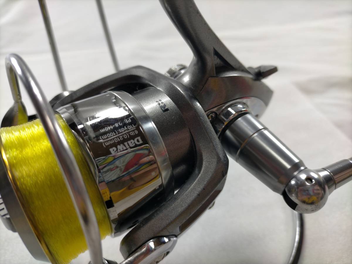 覽麥 ダイワ カルディア KIX 2506 キックス リアルフォー Daiwa CALDIA グローブライド ジギング スピニングリール 1903F_画像8