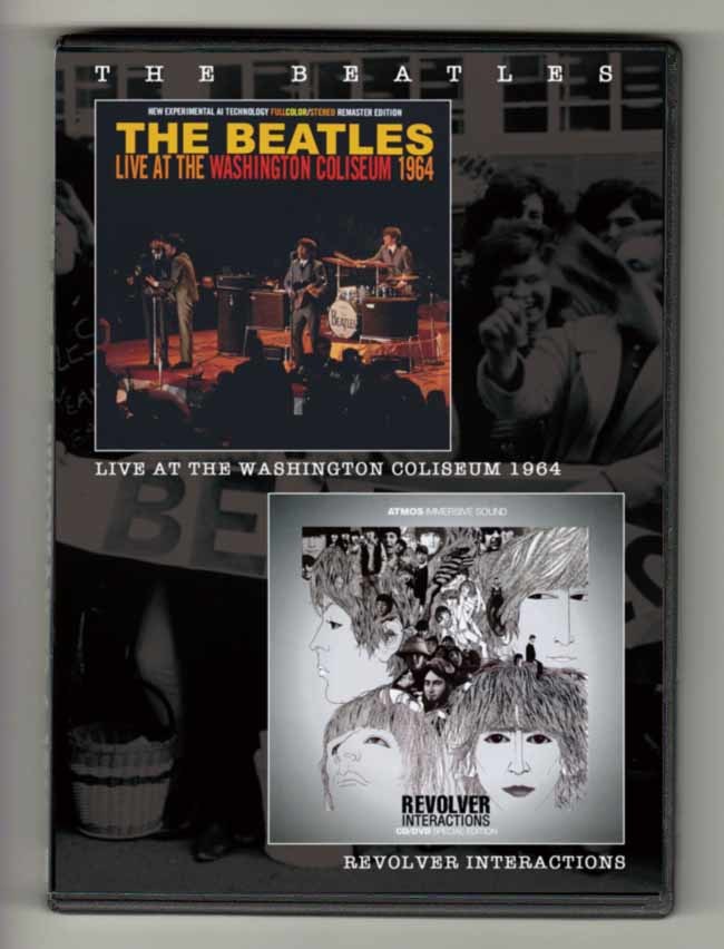 The Beatles - Live At The Washington Coliseum 1964 & Revolver Interactions / flac / DVD-ROM + 2DVD-VIDEO_画像1