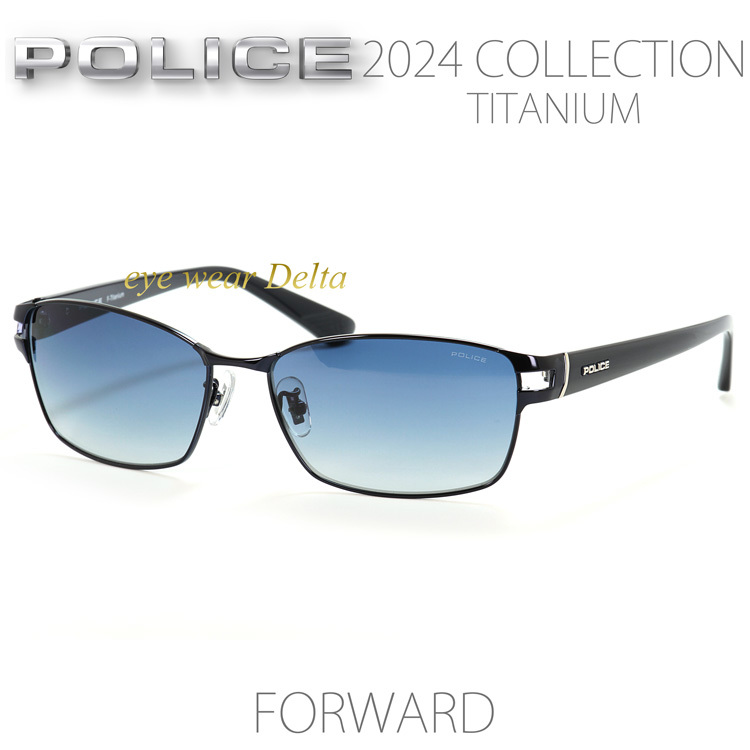 POLICE ポリス サングラス 2024年モデル SPLM28J-N40L 国内正規代理店品 メンズ 人気サングラス UVカット