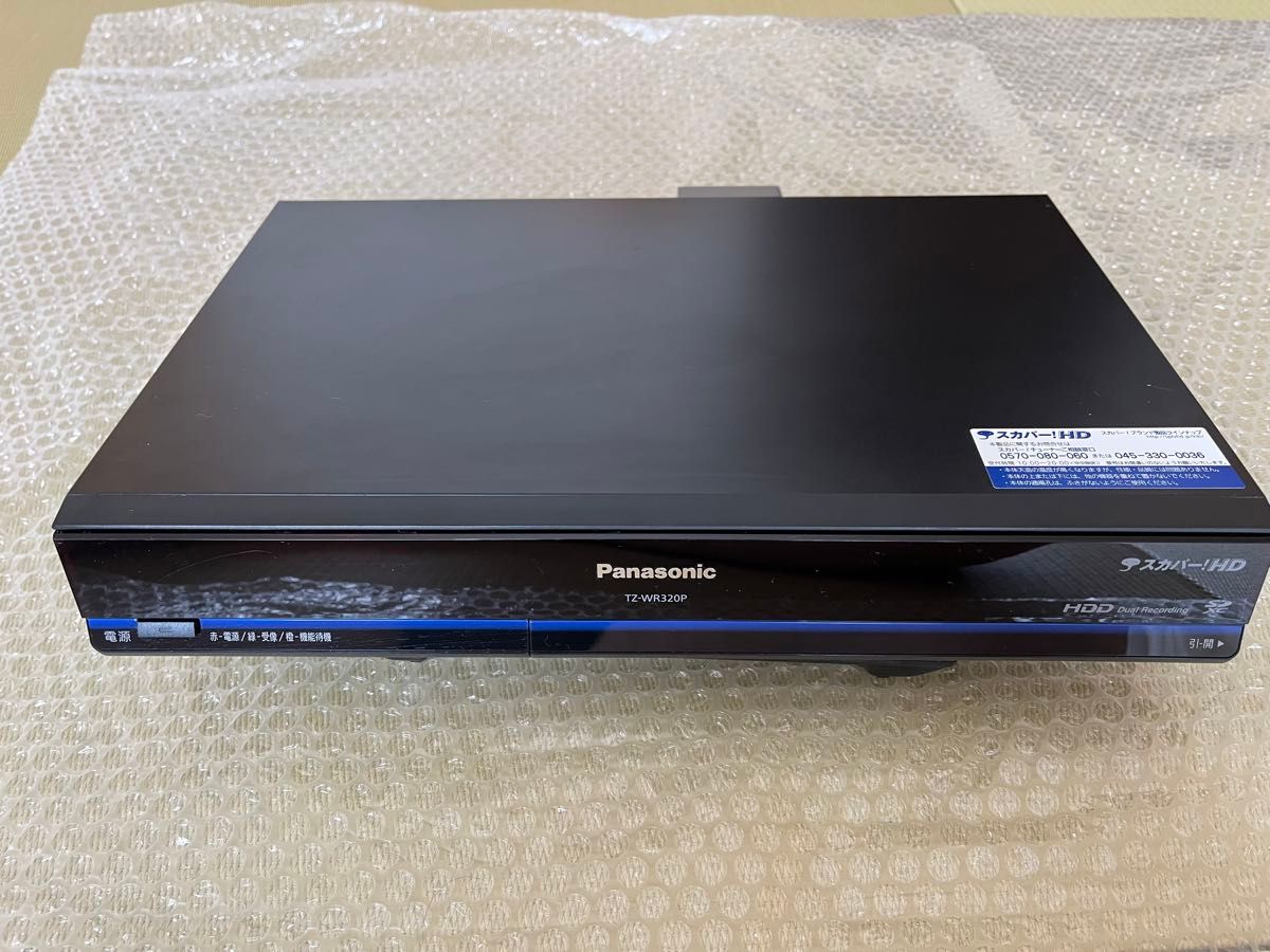 ■ Panasonic パナソニック スカパー!プレミアムサービスDVR (録画機能付チューナー/レコーダー) TZ-WR320P ■ Panasonic パナソニック スカパー!プレミアムサービスDVR (録画機能付チューナー/レコーダー) TZ-WR320P