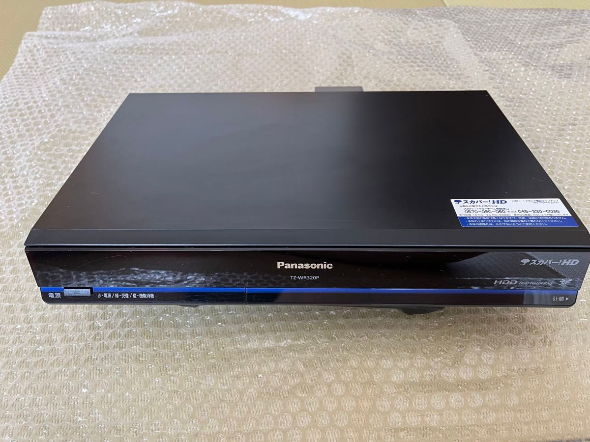 ■ Panasonic パナソニック スカパー!プレミアムサービスDVR (録画機能付チューナー/レコーダー) TZ-WR320P