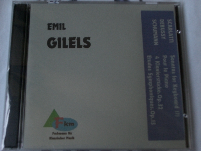 E・ギレリス（Ｐ）！シューマン：４つのピアノ曲、他。(2CD) の画像1