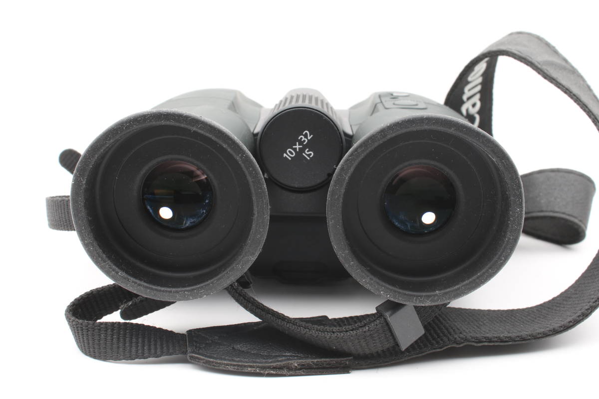 【美品】Canon キャノン 10×32 IS イメージスタビライザー 双眼鏡 防振双眼鏡 手ぶれ補正双眼鏡 望遠 試合観戦 動作品_画像8