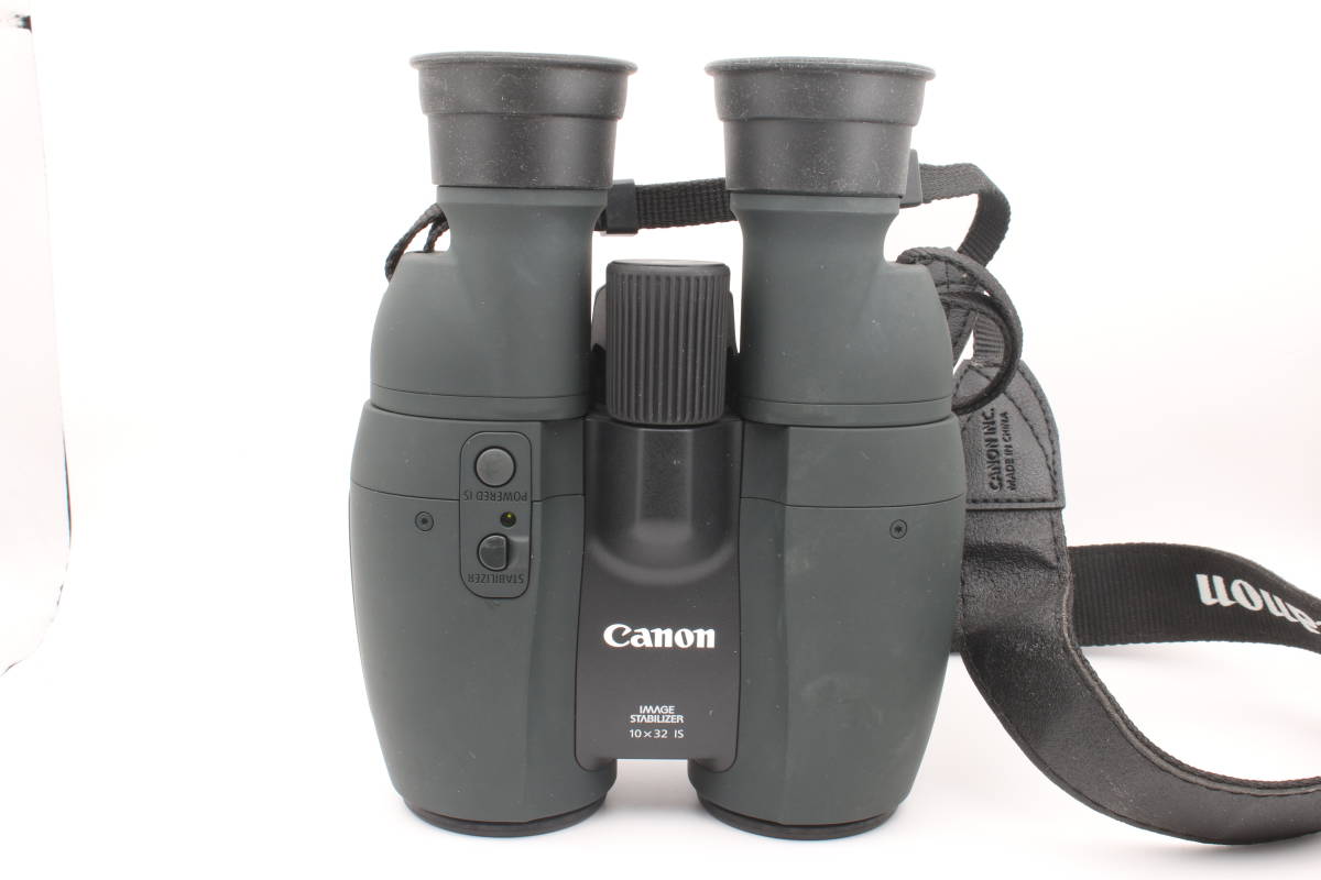 【美品】Canon キャノン 10×32 IS イメージスタビライザー 双眼鏡 防振双眼鏡 手ぶれ補正双眼鏡 望遠 試合観戦 動作品_画像4