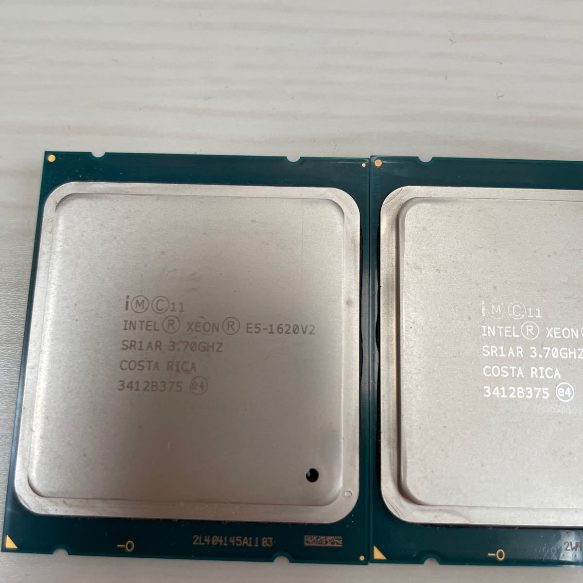 Intel インテル　Xeon E5-1620V2 2個_画像2
